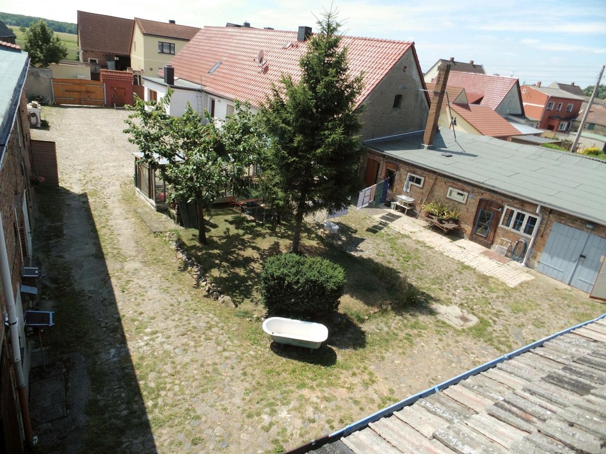 Ferienwohnung Zallnerhof Am Elberadweg In Steutz Exterior foto